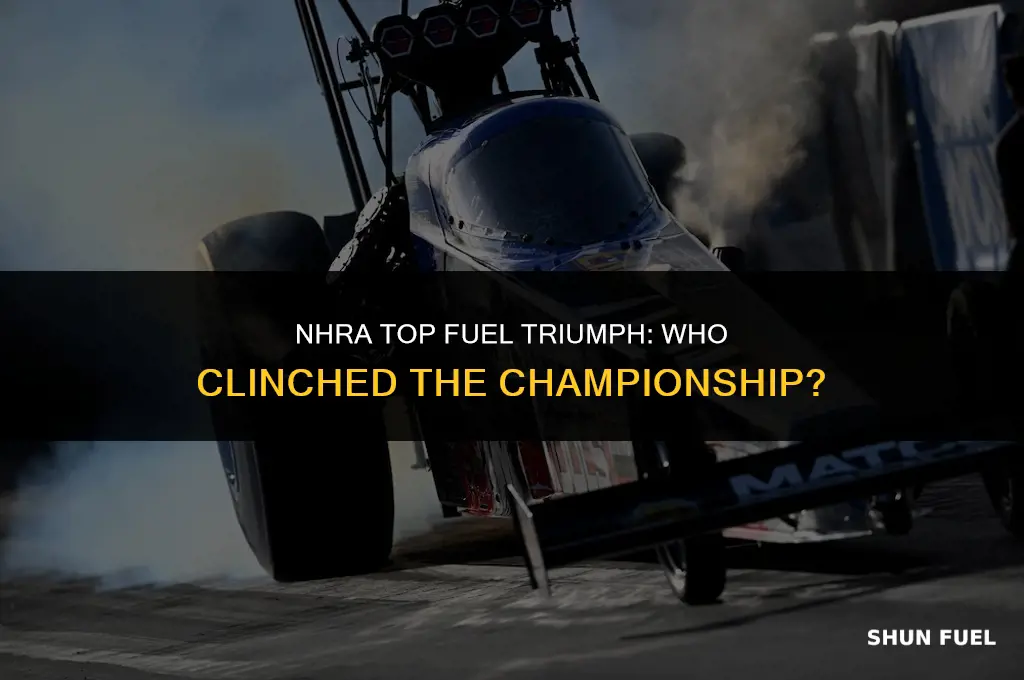who won nhra top fuel