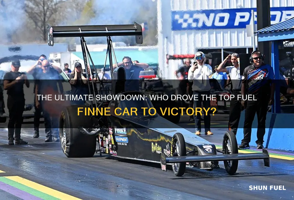 who won the top fuel finke car