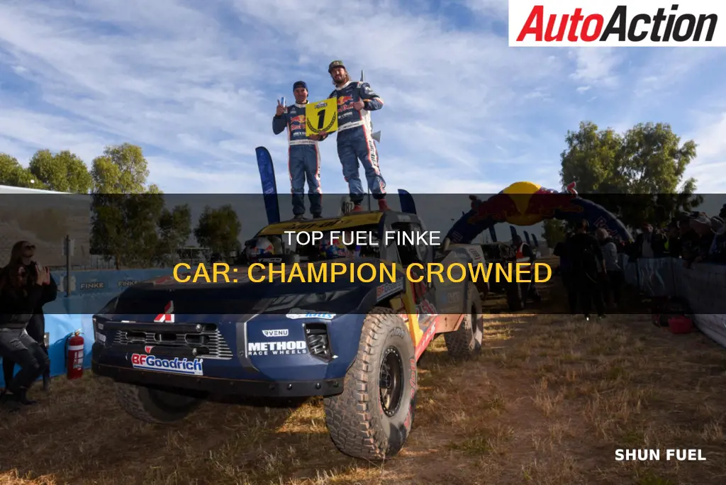 who won the top fuel finke car