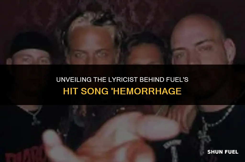 who wrote hemorrhage song fuel
