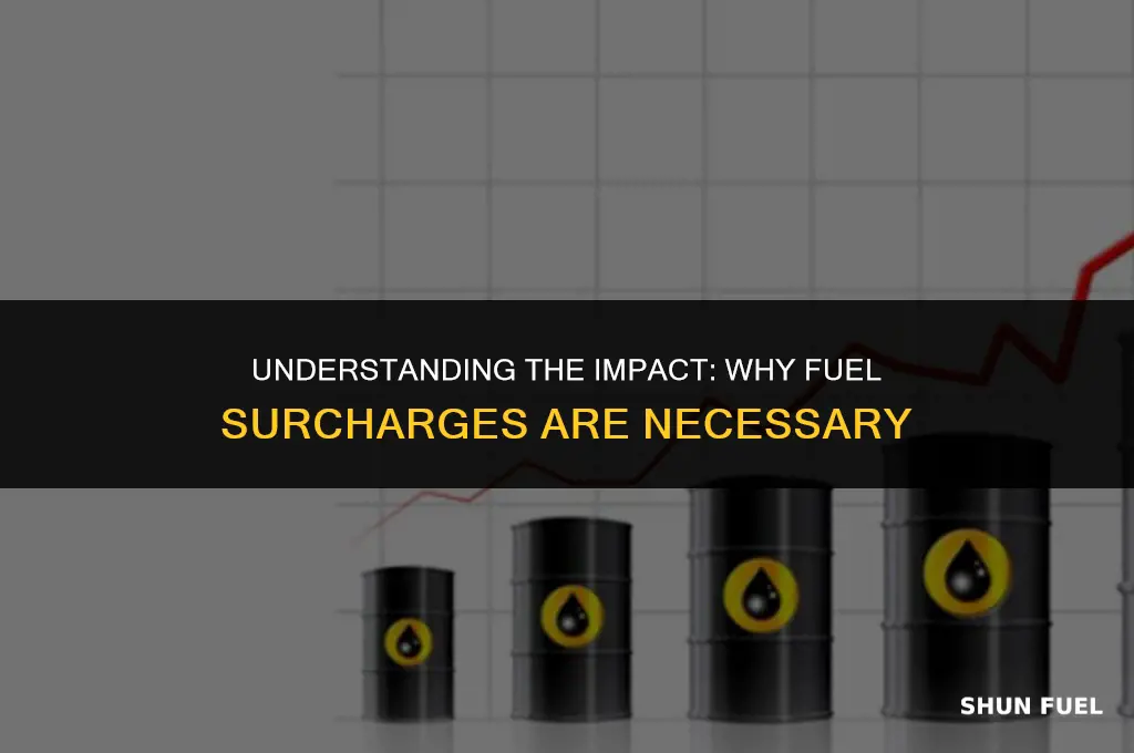 why a fuel surcharge