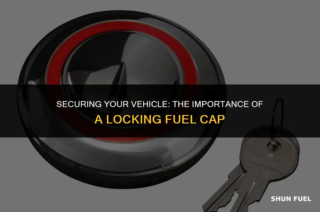 why a locking fuel cap