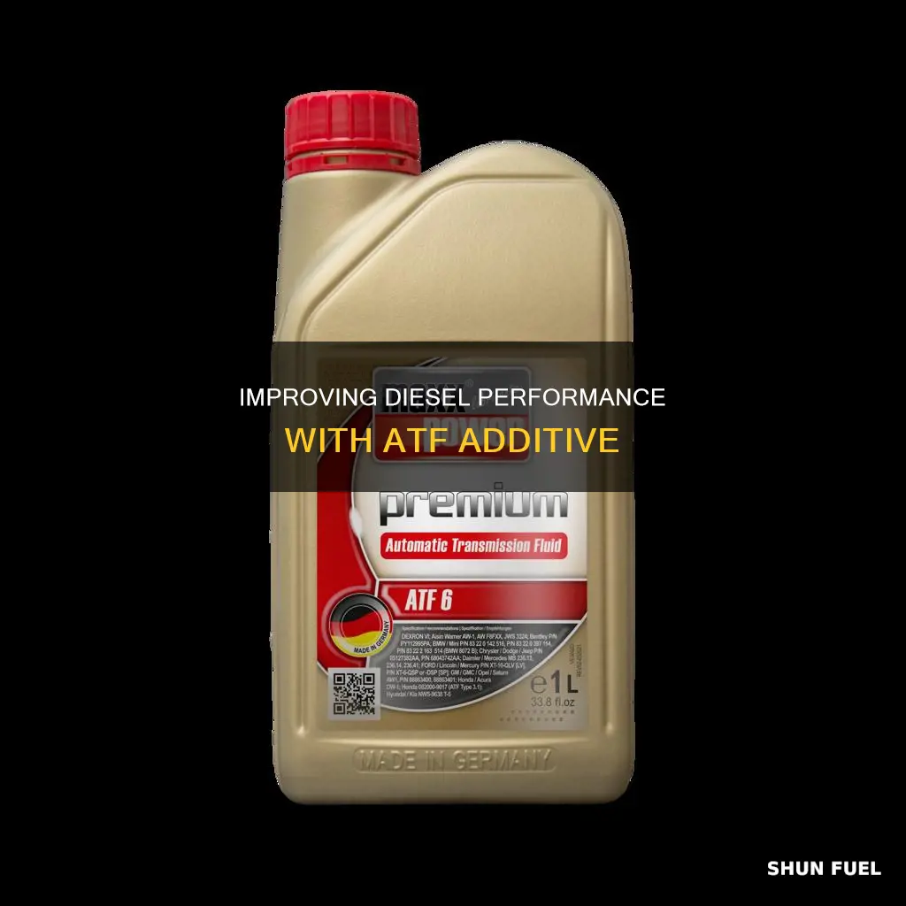 why add atf to diesel fuel