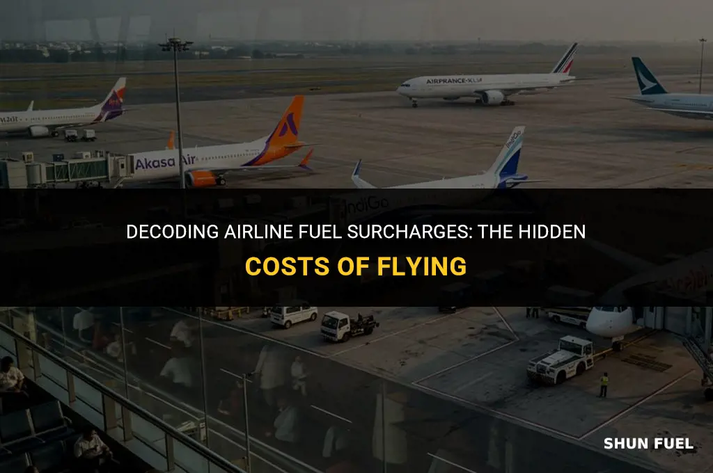 why airline fuel surcharge