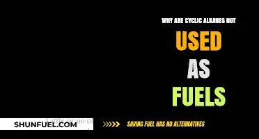 Cyclic Alkanes: Unsuitable as Fuels Due to Stability and Efficiency
