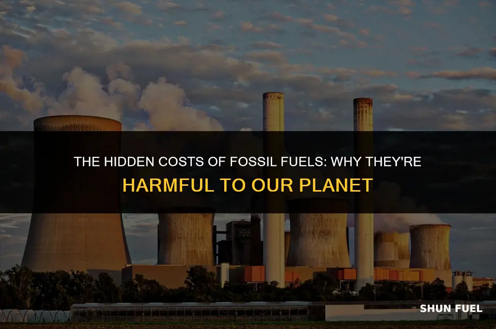 why are fosil fuels bad