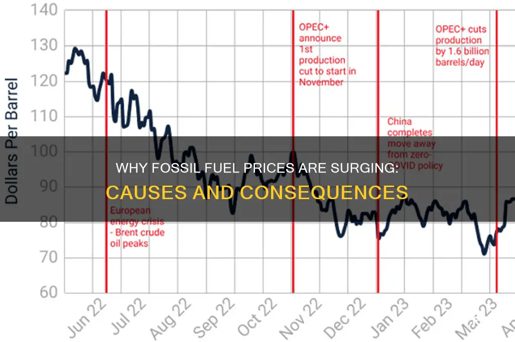 why are fossil fuel prices rising