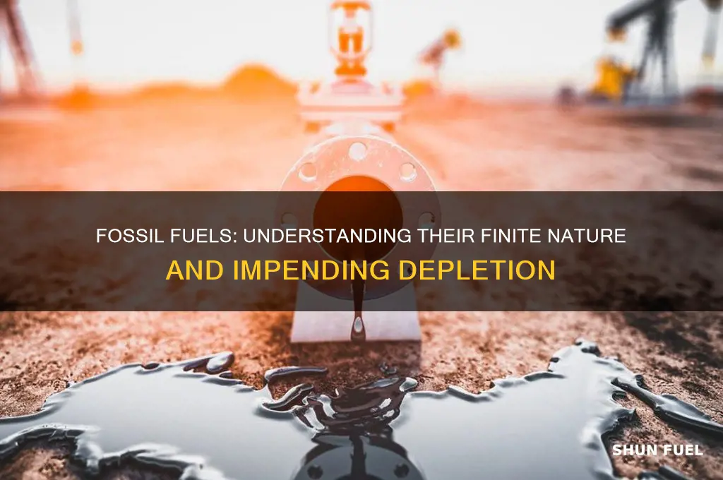 why are fossil fuels a finite resource
