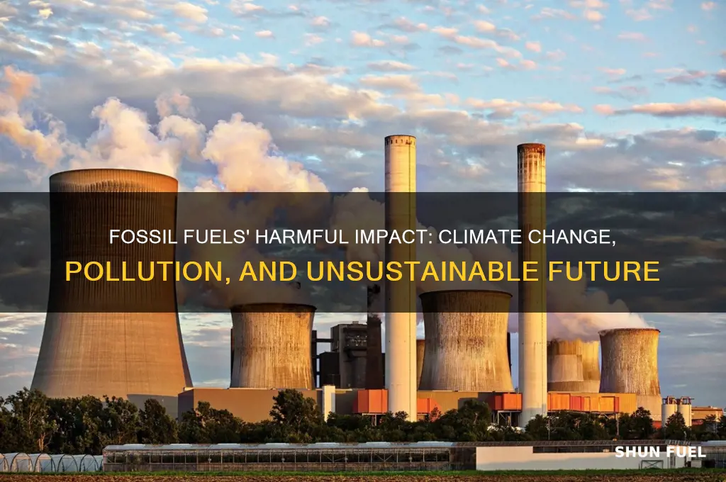 why are fossil fuels a problem