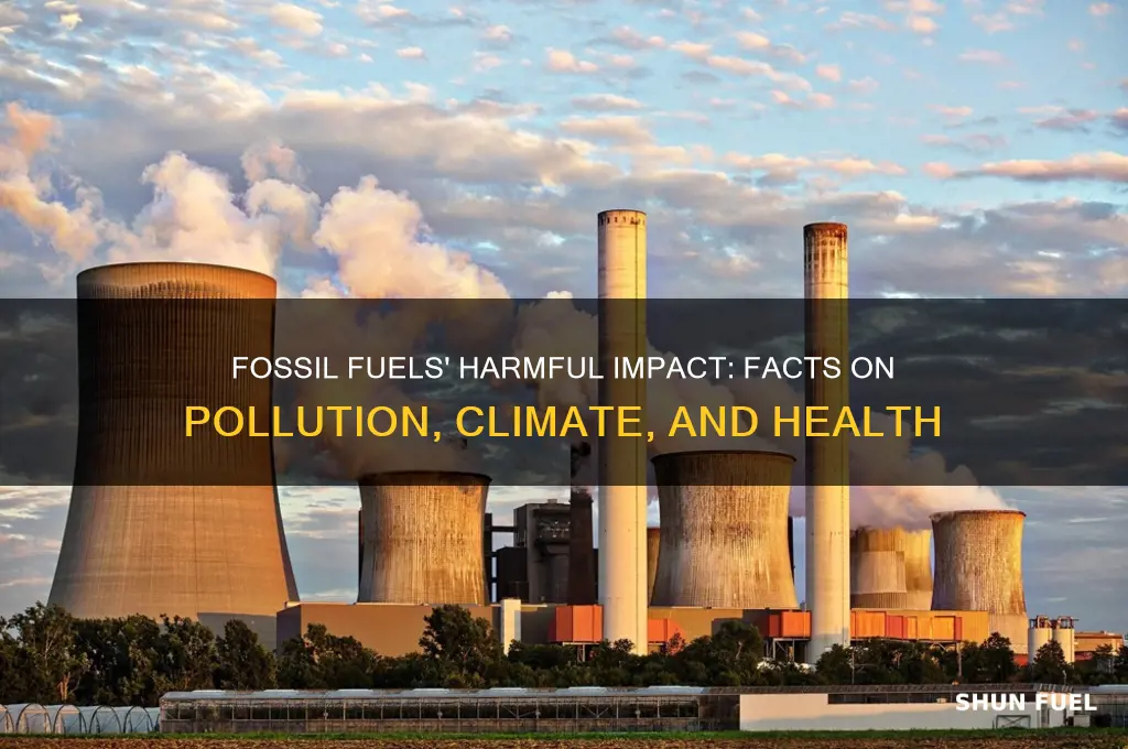 why are fossil fuels bad facts