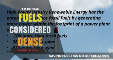 Understanding the Energy Density of Fossil Fuels: A Comprehensive Explanation