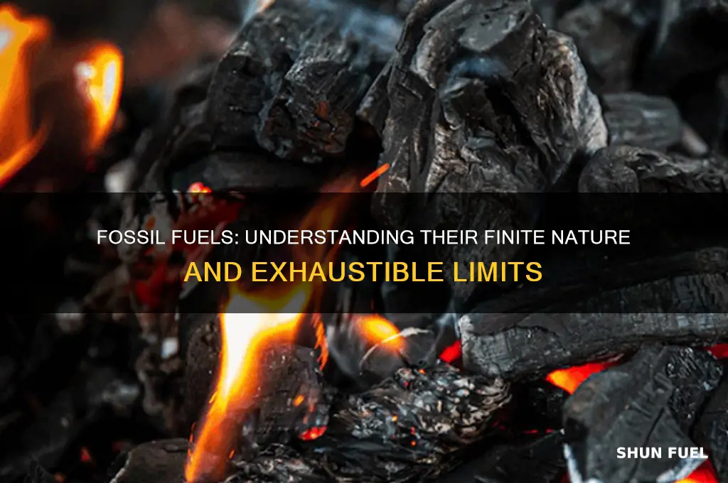 why are fossil fuels exhaustible resources