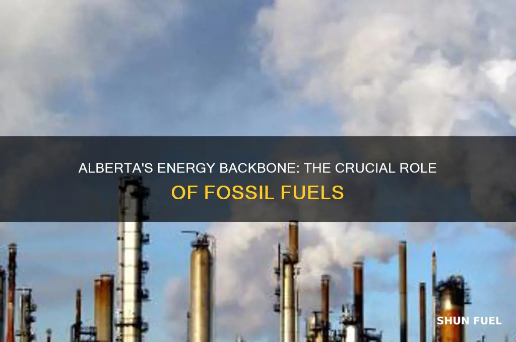 why are fossil fuels important to alberta