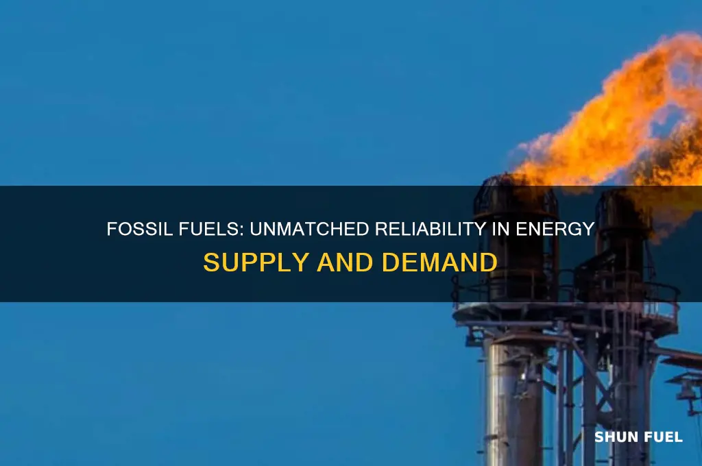 why are fossil fuels more reliable