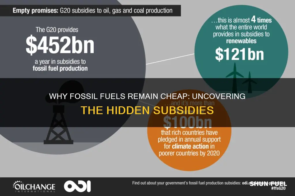 why are fossil fuels so cheap