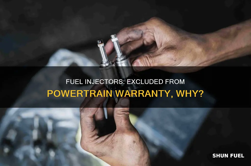 why are fuel injector not covered under powertrain warranty