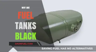 The Black Fuel Tank Mystery: Why This Color?