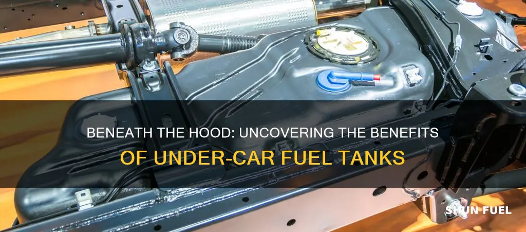 why are fuel tanks underneath the car