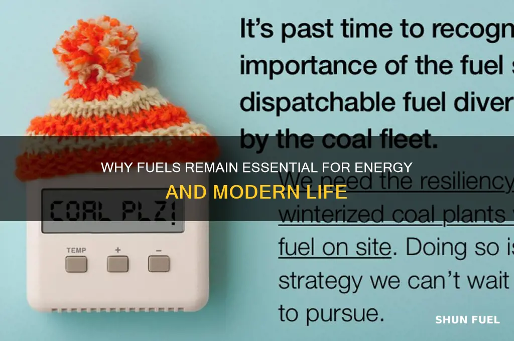why are fuels useful