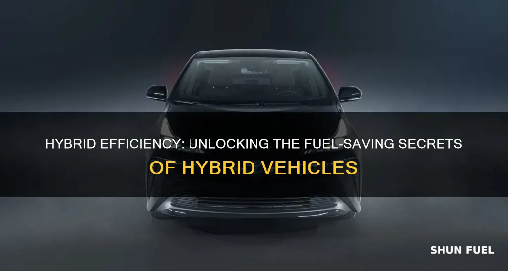 why are hybrids more fuel-efficient than conventional cars