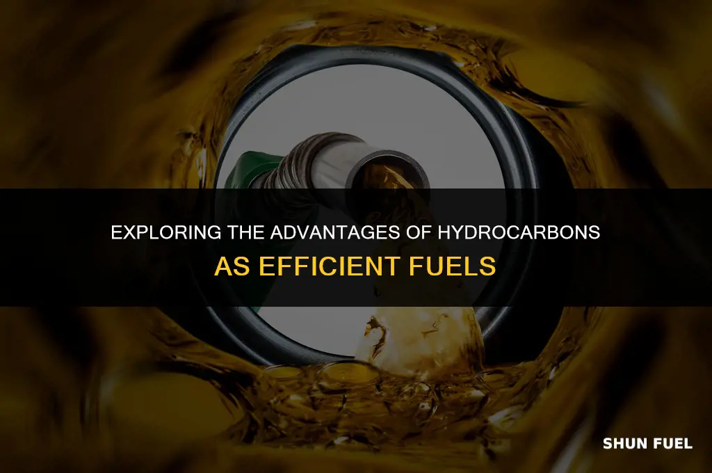 why are hydrocarbons good fuels
