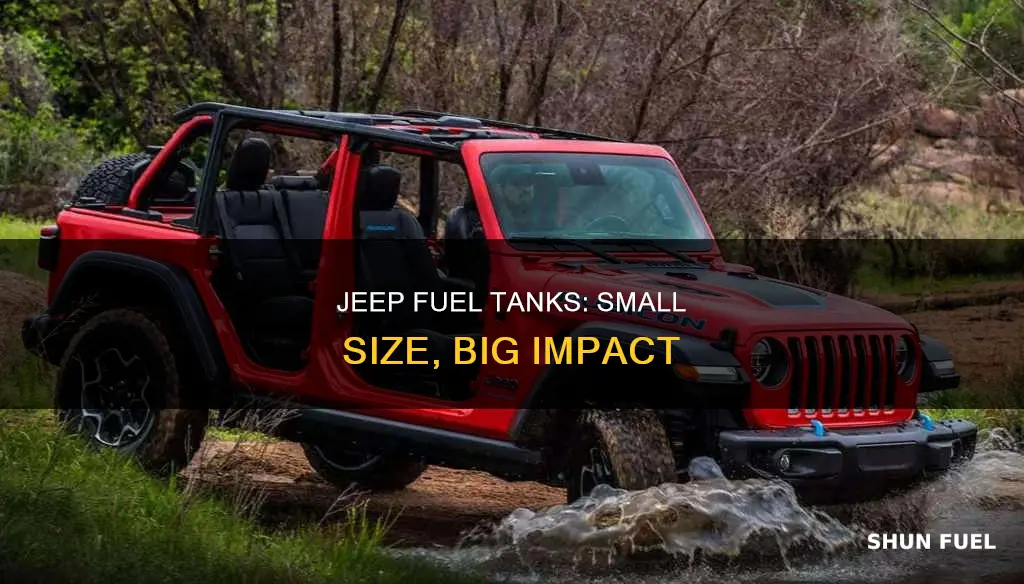 why are jeep fuel tanks so small