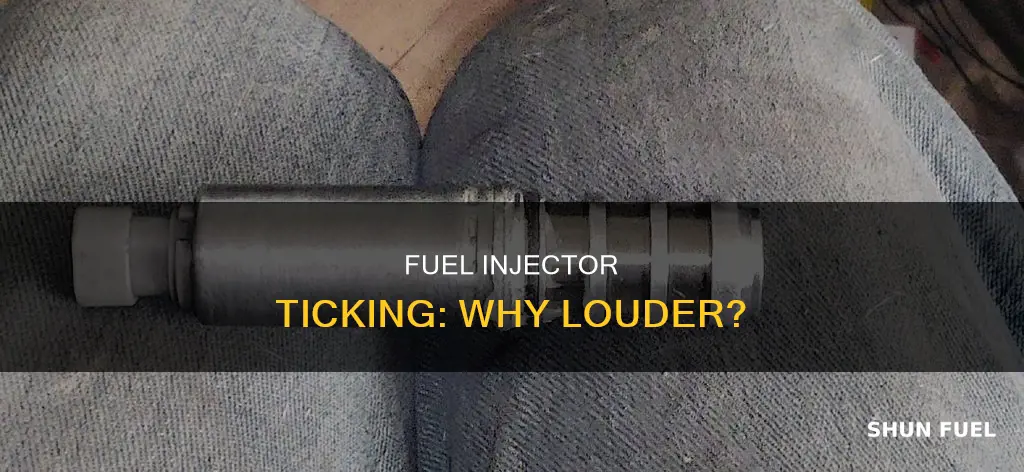 why are my fuel injectors ticking louder