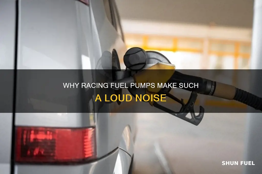 why are racing fuel pumps so loud
