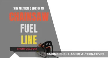Chainsaw Fuel Line: Double the Lines, Double the Power