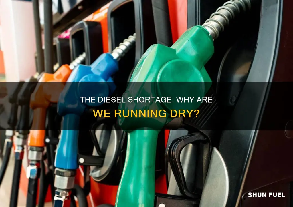 why are we short on diesel fuel