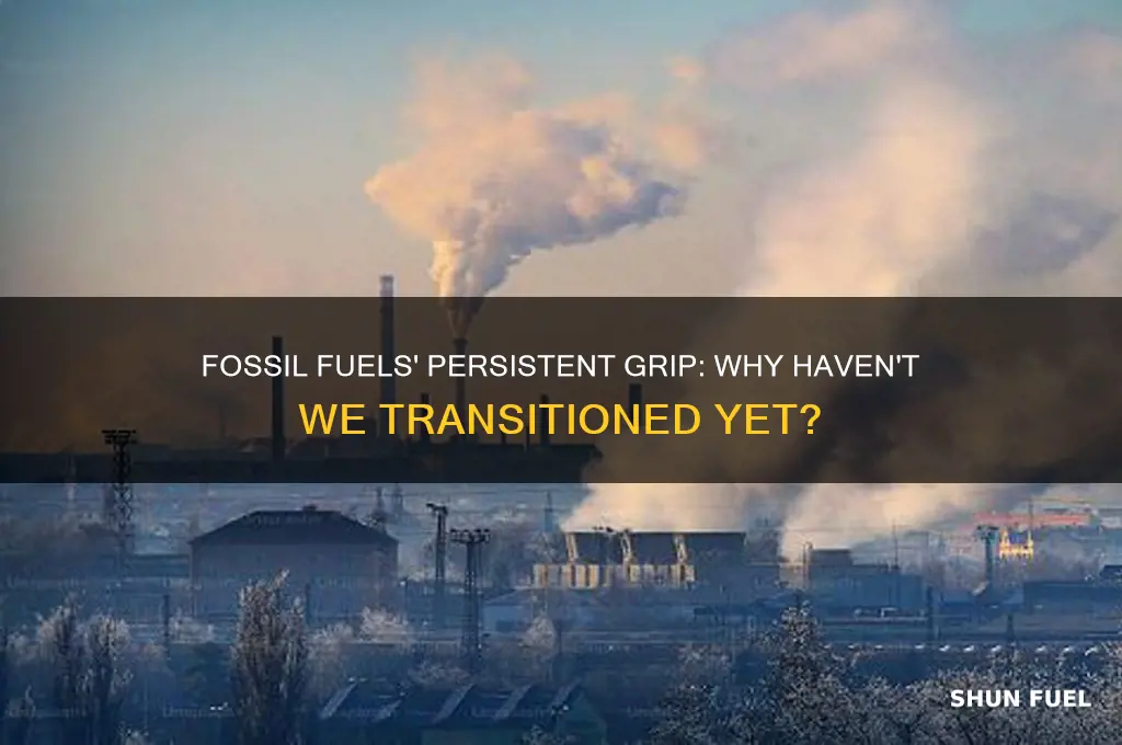 why are we still relying on fossil fuels
