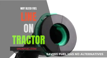 Tractor Fuel Line: Why Bleeding is Essential