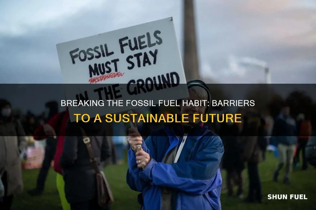 why can t we stop using fossil fuels