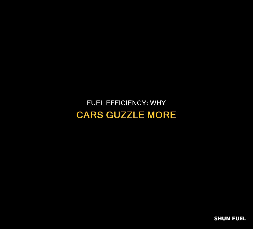 why car consume more fuel