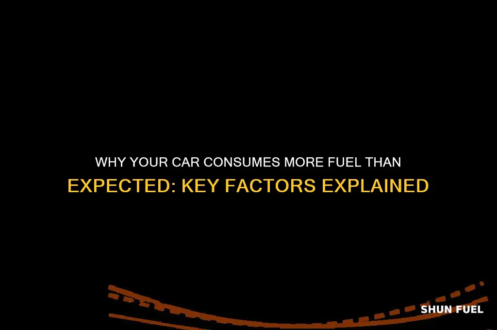 why car use more fuel