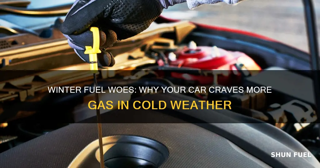 why cars consume more fuel in winter