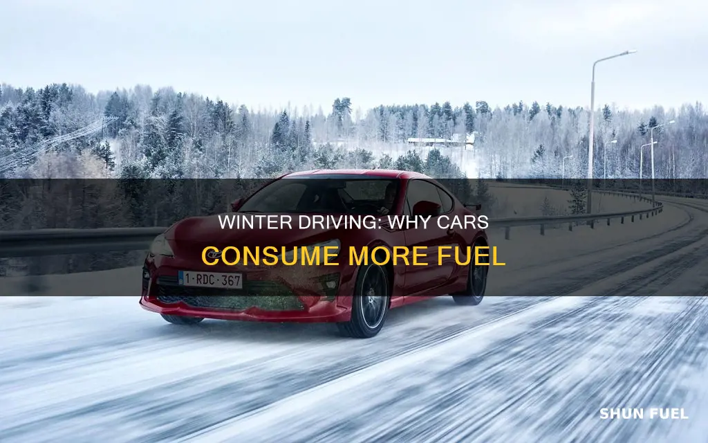 why cars consume more fuel in winter