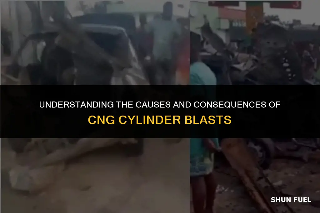 why cng cylinder blast