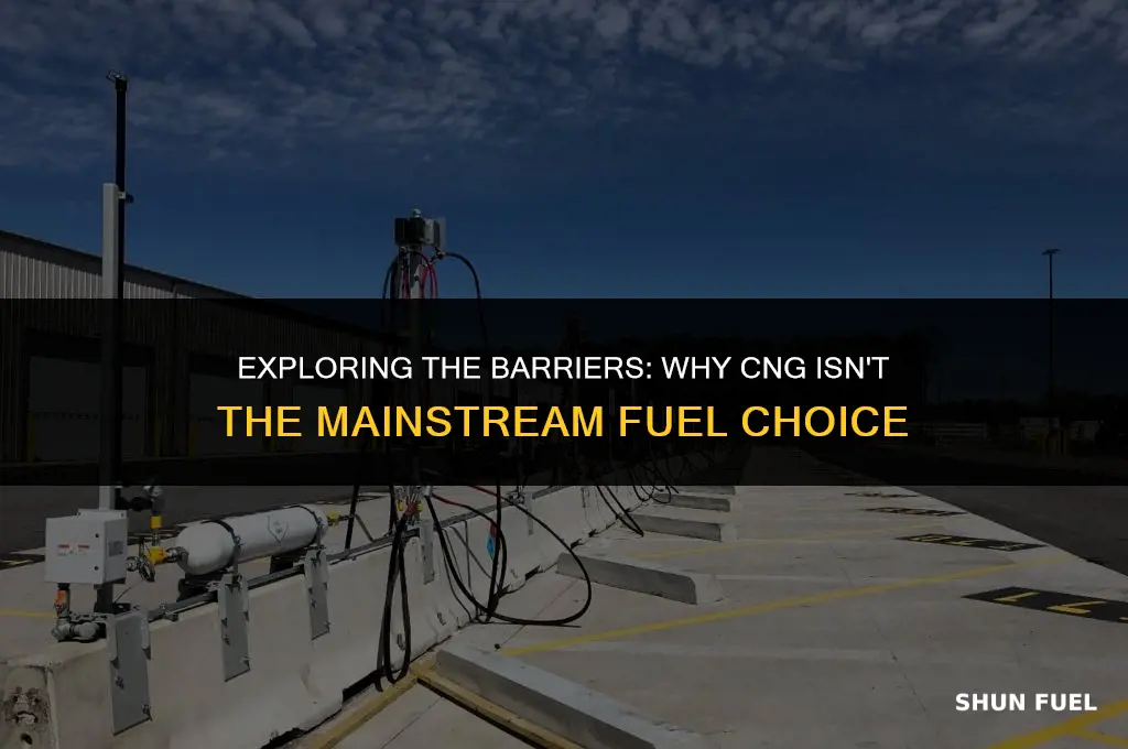 why cng is not used