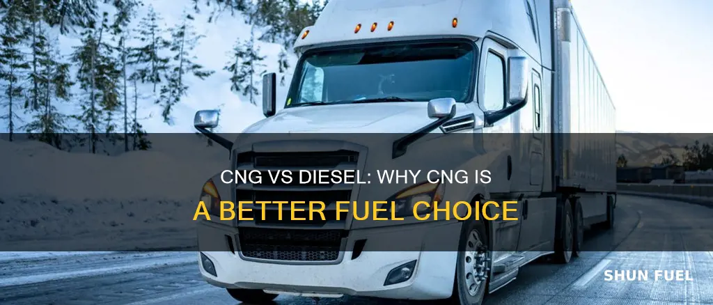 why cng is preferred as a fuel or diesel
