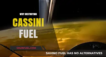 Unraveling the Mystery: Why Cassini's Fuel Had to Go