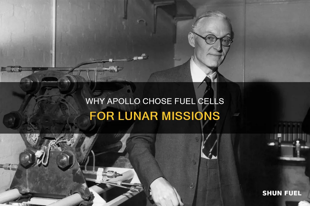 why did apollo use fuel cells