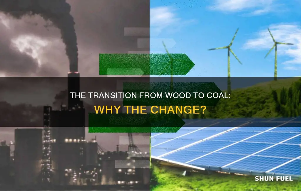 why did coal replace wood as a fuel source