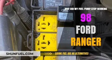 Troubleshooting a Failed Fuel Pump in a 1998 Ford Ranger