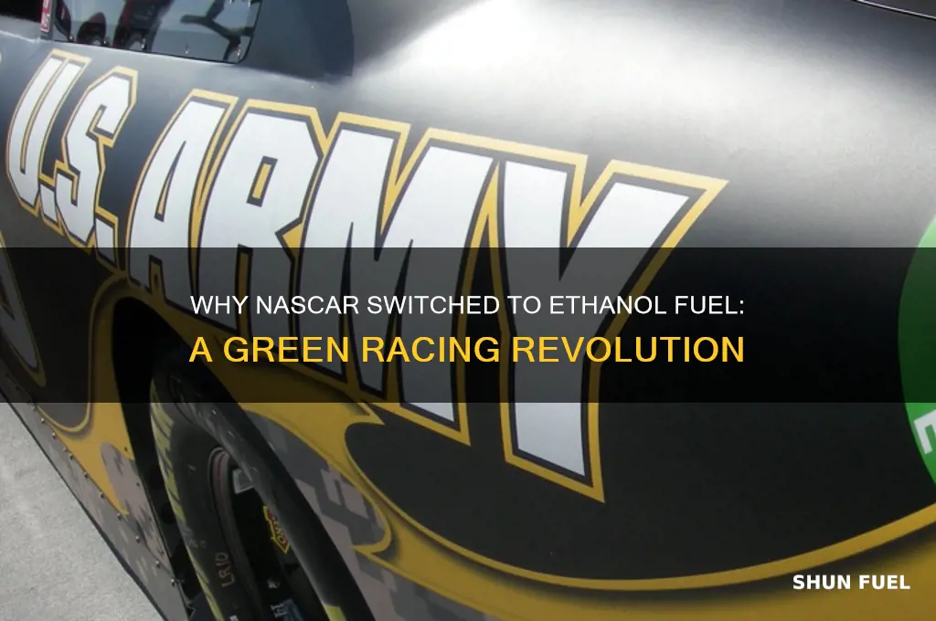 why did nascar start using ethinal fuel