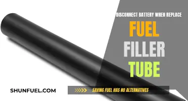 Disconnecting Battery: Ensuring Safety When Replacing Fuel Filler Tube