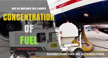 Why Airplanes Rely on Higher Fuel Concentrations for Efficient Flight