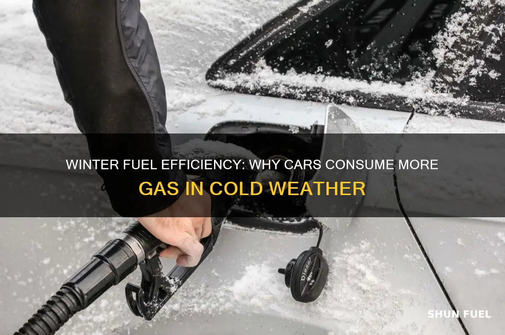 why do cars use more fuel in the winter