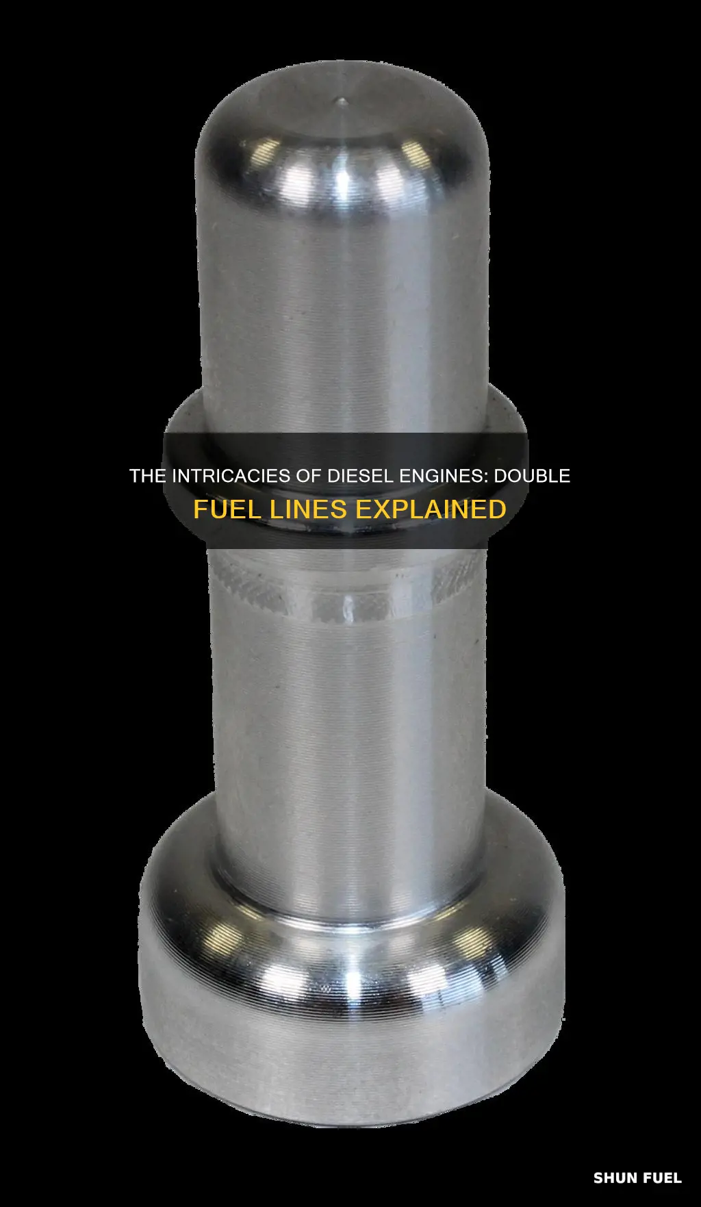 why do diesel have two fuel lines