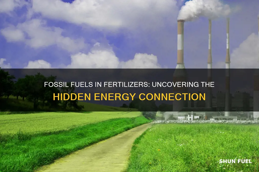 why do fertilizers use fossil fuels